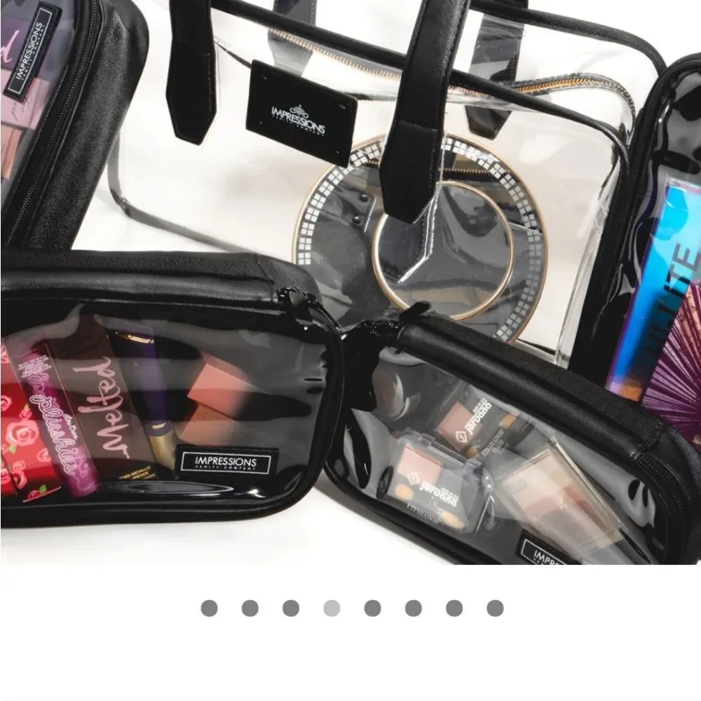 Impressions Paris Transparent Makeup Case‎